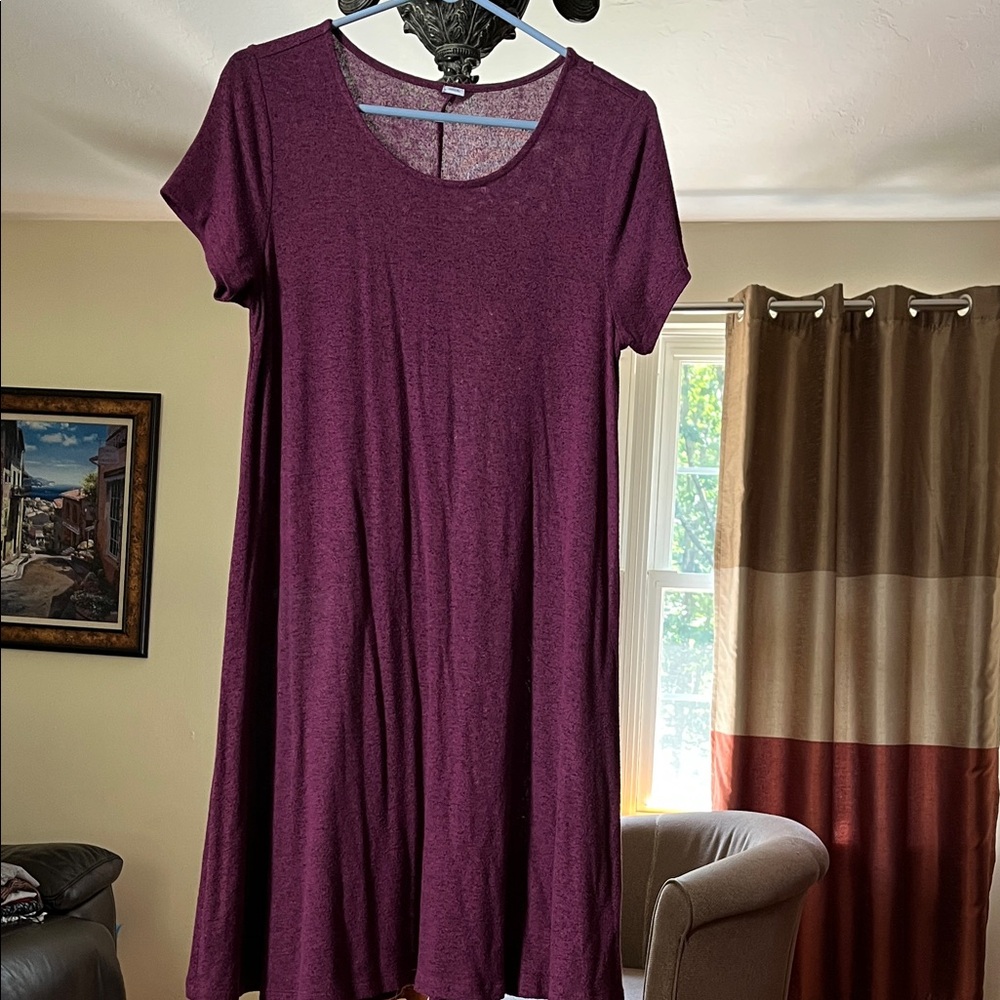 Old Navy Purple Maxi Dress